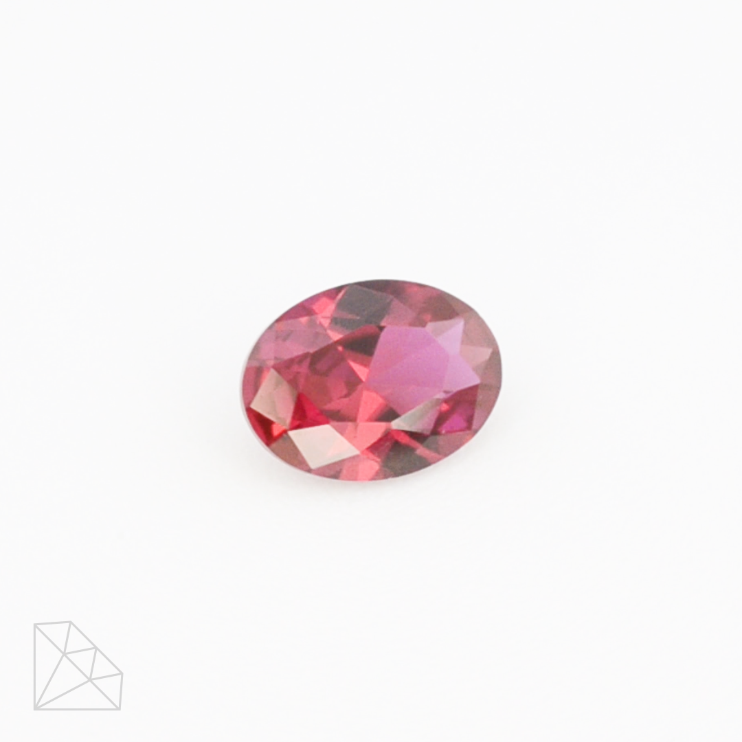 Lab Created Ruby (Pinkish) - Oval