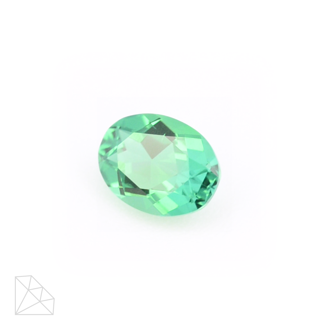 1.2 Carat Hydrothermal Lab Grown Colombian Emerald - Oval