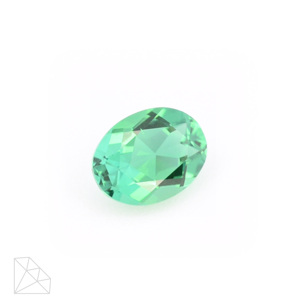 1.2 Carat Hydrothermal Lab Grown Colombian Emerald - Oval