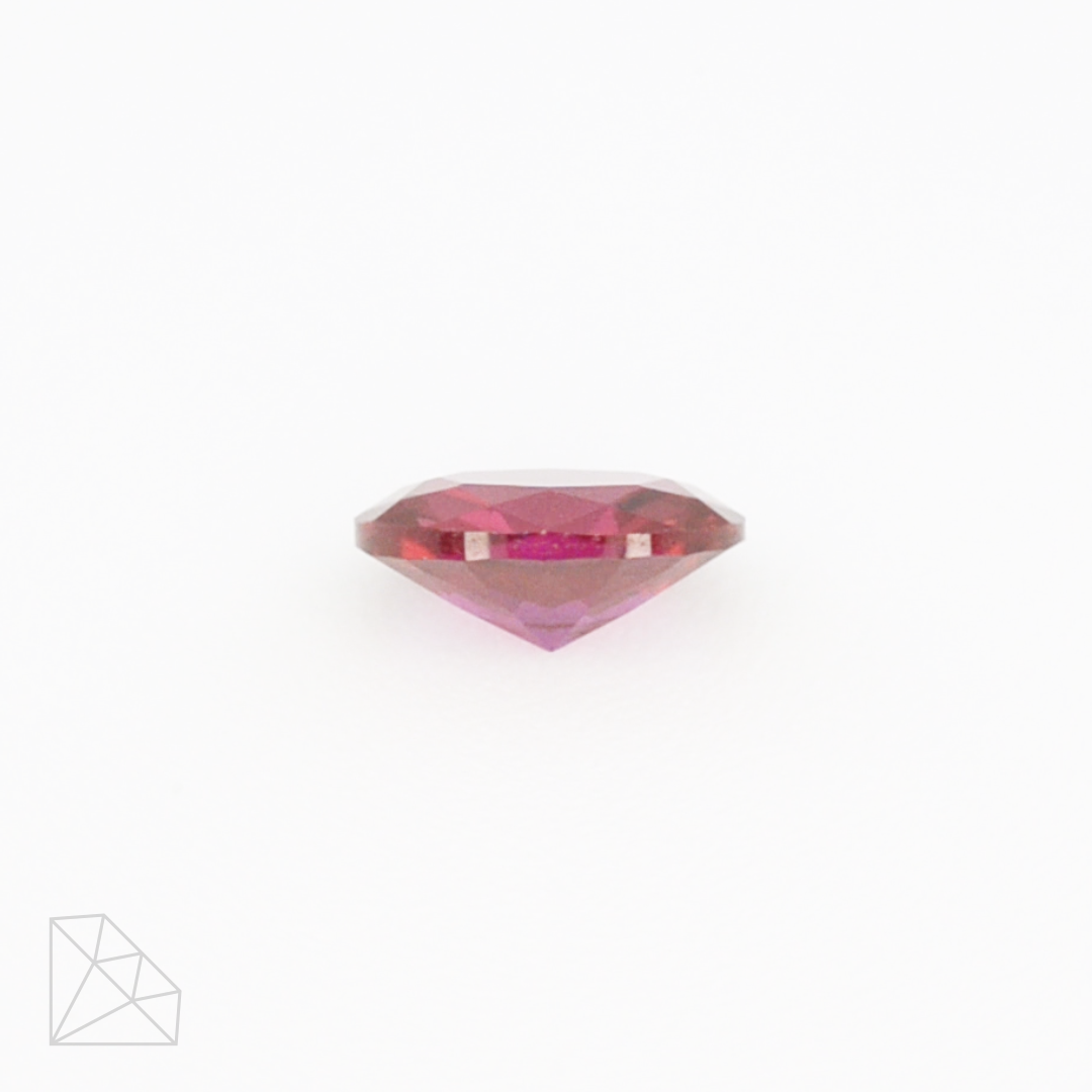 Lab Created Ruby (Pinkish) - Oval