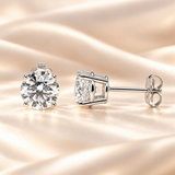2 CTW IGI Lab Diamond Stud Earrings