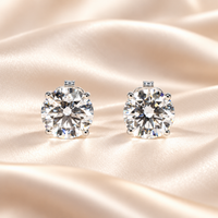 2 CTW IGI Lab Diamond Stud Earrings