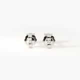 0.5ctw Lab Diamond Stud Earrings (0.25ct Each) • 14k White Gold