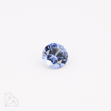 Lab Created Blue Sapphire (Light) - Round