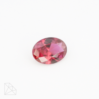 Lab Created Ruby (Pinkish) - Oval
