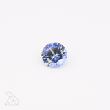 Lab Created Blue Sapphire (Light) - Round