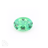 1.2 Carat Hydrothermal Lab Grown Colombian Emerald - Oval