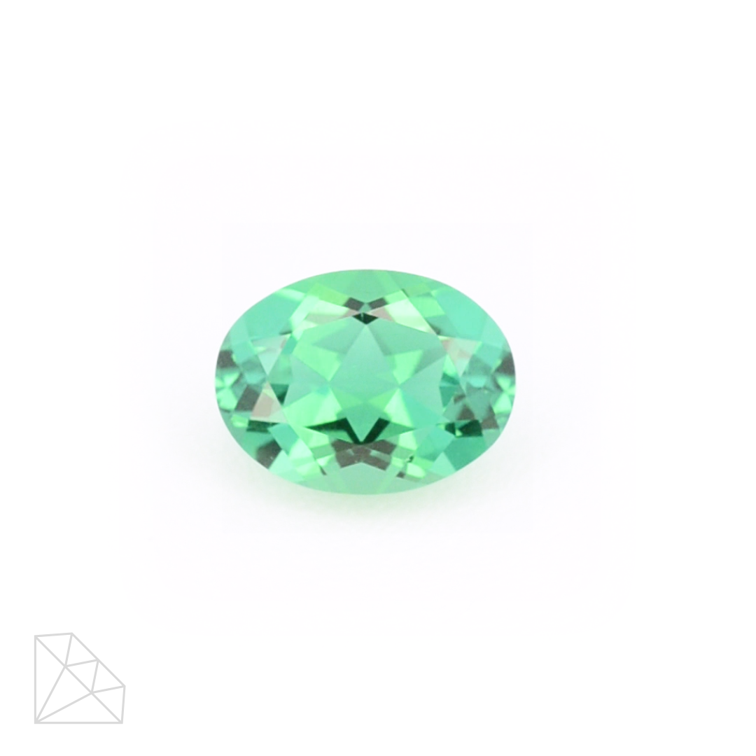 1.2 Carat Hydrothermal Lab Grown Colombian Emerald - Oval