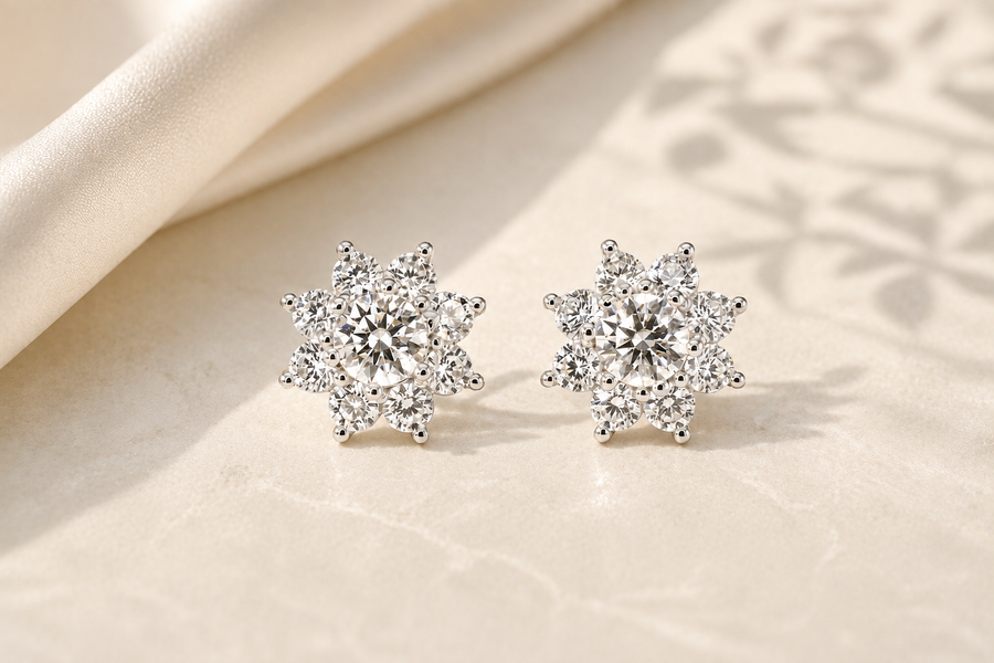 Moissanite Earrings