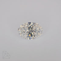 1.01 Carat Elongated Oval Lab Diamond • D • VVS2 • IGI Certified