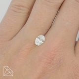 1.01 Carat Oval Lab Diamond • D • VVS2 • IGI Certified