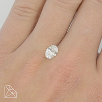 1.01 Carat Oval Lab Diamond • D • VVS2 • IGI Certified