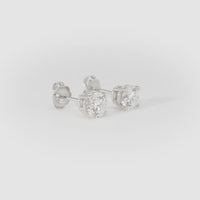 1 CTW IGI Lab Diamond Stud Earrings