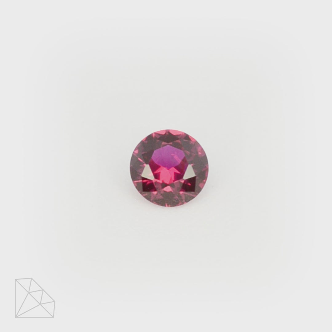 Lab Created Ruby (Pinkish) - Round – Luminous Made