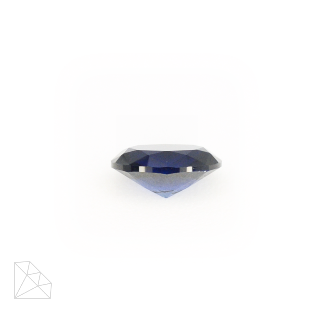 Lab Created Blue Sapphire (Dark) - Oval